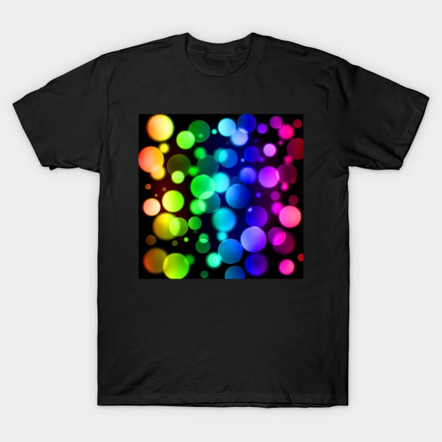 Multi Colored Bubbles T-Shirt by BBQWings